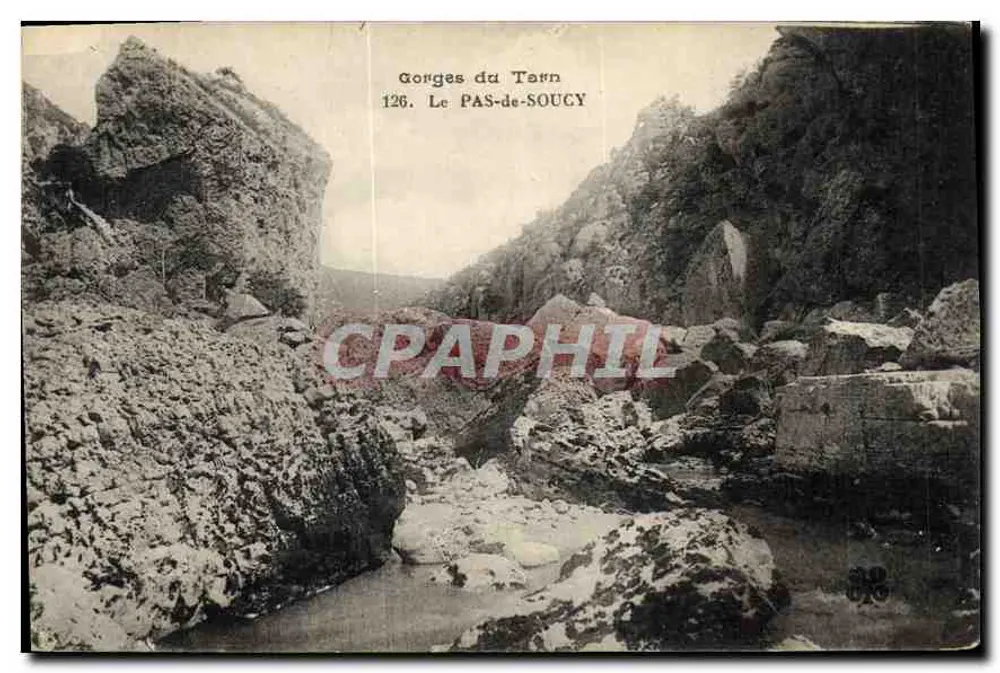 Gorges do Tarn — Le PAS-de-SOUCY — editor PAS-de-SOUCY, n° 126 - Frente
