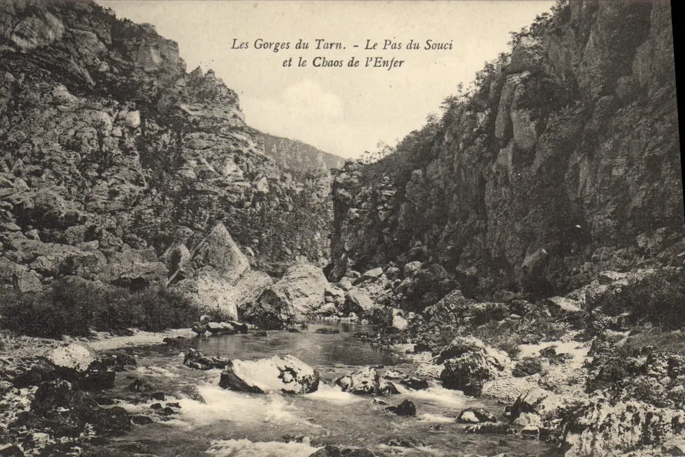 Die Schluchten des Tarn - Der Pas du Souci und das Chaos des Himmels - Vorderseite