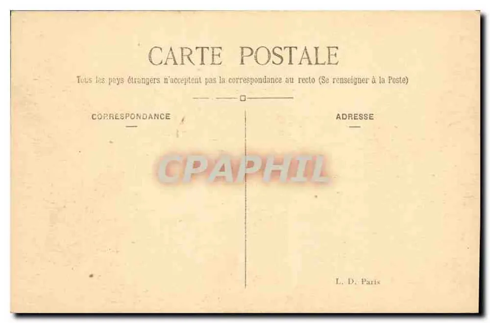 PARIS — Panorama dos Sete Pontes — L. D. - Verso