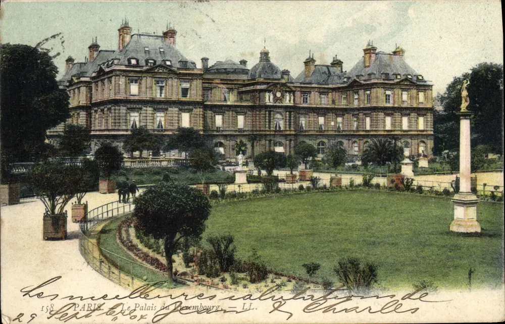 O Palácio do Luxembourg — Paris — LL. n° 158 - Frente