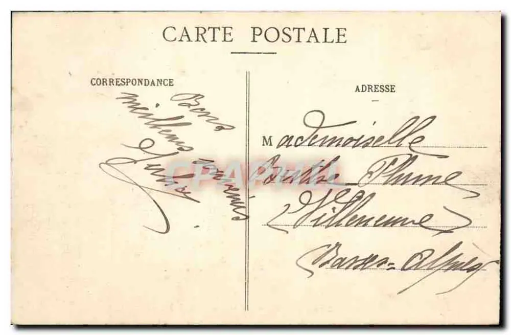 Paris — O Grande Palácio — Editor desconhecido, n° 30 - Verso