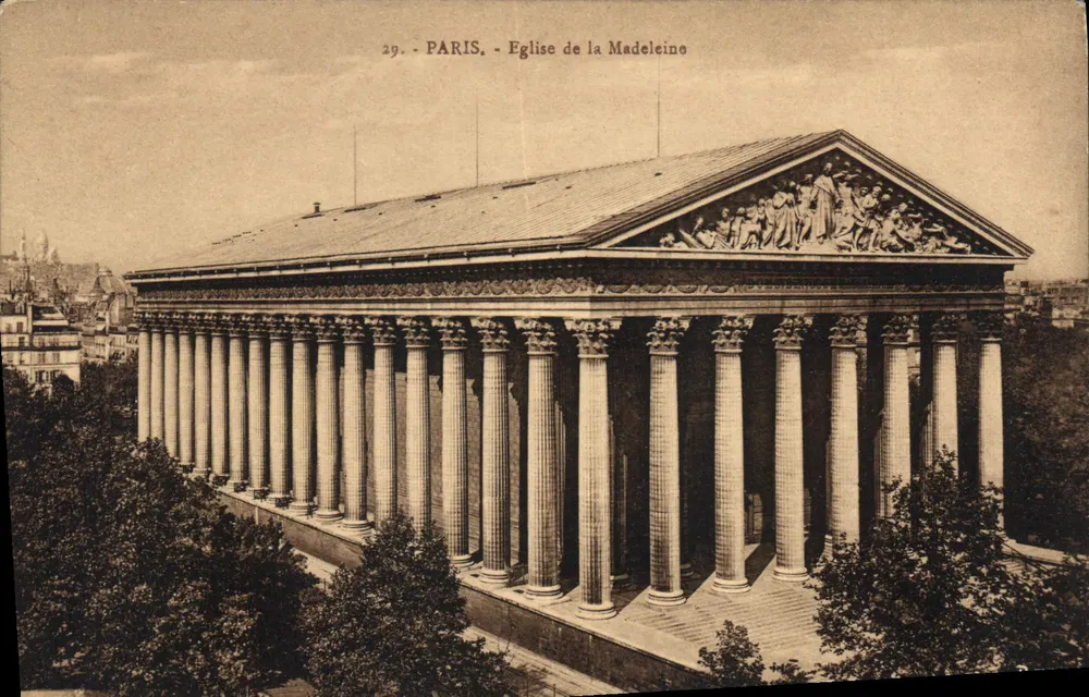 Parijs - Kerk van de Madeleine — serie 29 — Éditions d'Art Paris - Voorkant