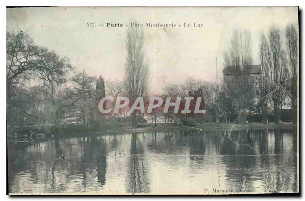 Paris - Parc Montsouris - O Lago — P. Marmanse, Paris, n°427 - Frente