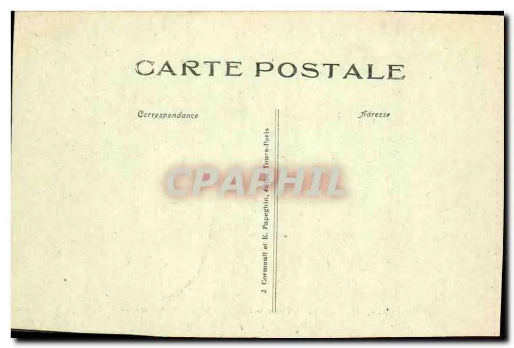 Paris (V.) - Die Rue Soufflot und der Panthéon - A. P. - Die Rue Soufflot und der Panthéon - Rückseite
