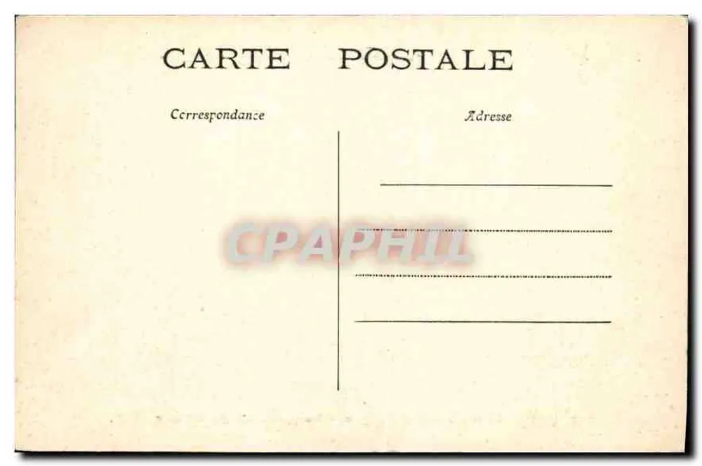 PARIS — Bois de Boulogne — Spitze des großen Sees — C.M. — n° 321 - Rückseite
