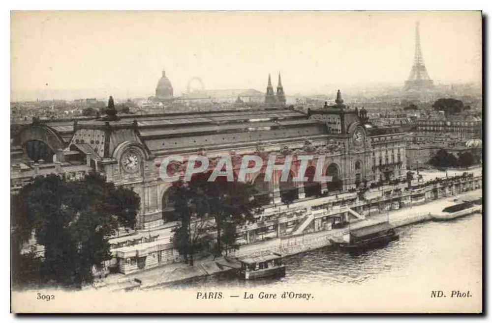 Paryż — Gare d'Orsay — ND. Fot. - Awers