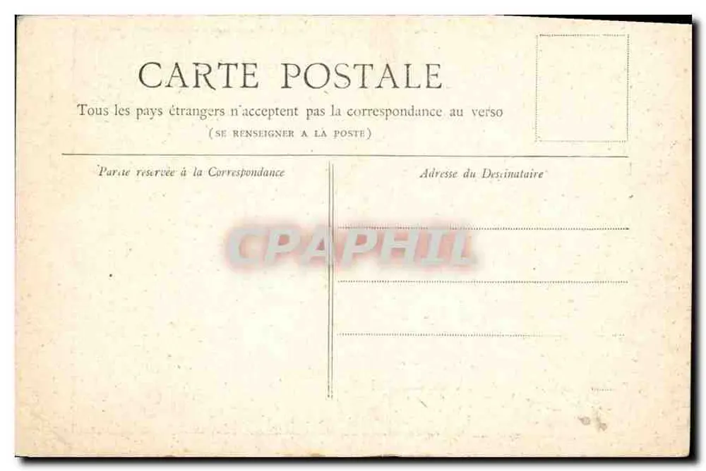 O Vale de Grâce — Paris — Coleção Petit Journal - Verso