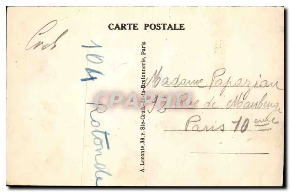 Paris — Les Invalides — Hotel dos Invalidos — 63 - Verso