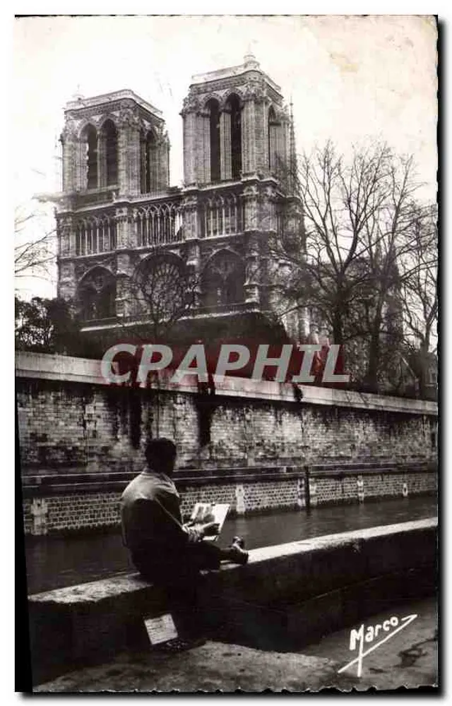 Nossa Senhora de Paris — modelo do pintor — edição Marco n°45 - Frente