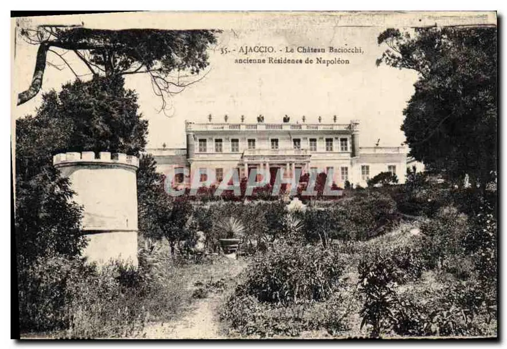 Ajaccio — Schloss Baciocchi, ehemalige Residenz Napoleons - Vorderseite