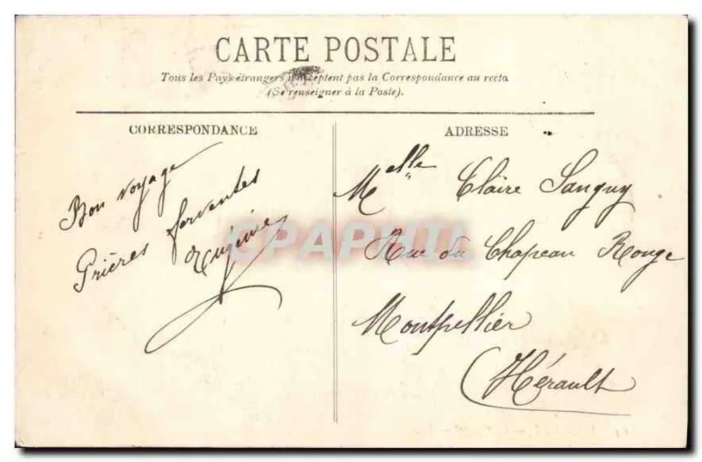 LOURDES — A Gruta — LL. - Verso