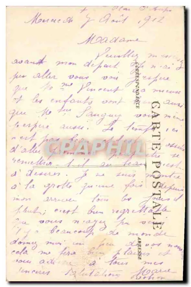 La Sainte-Baume - Terrasse da Grotta — editor desconhecido, n° 7 - Verso