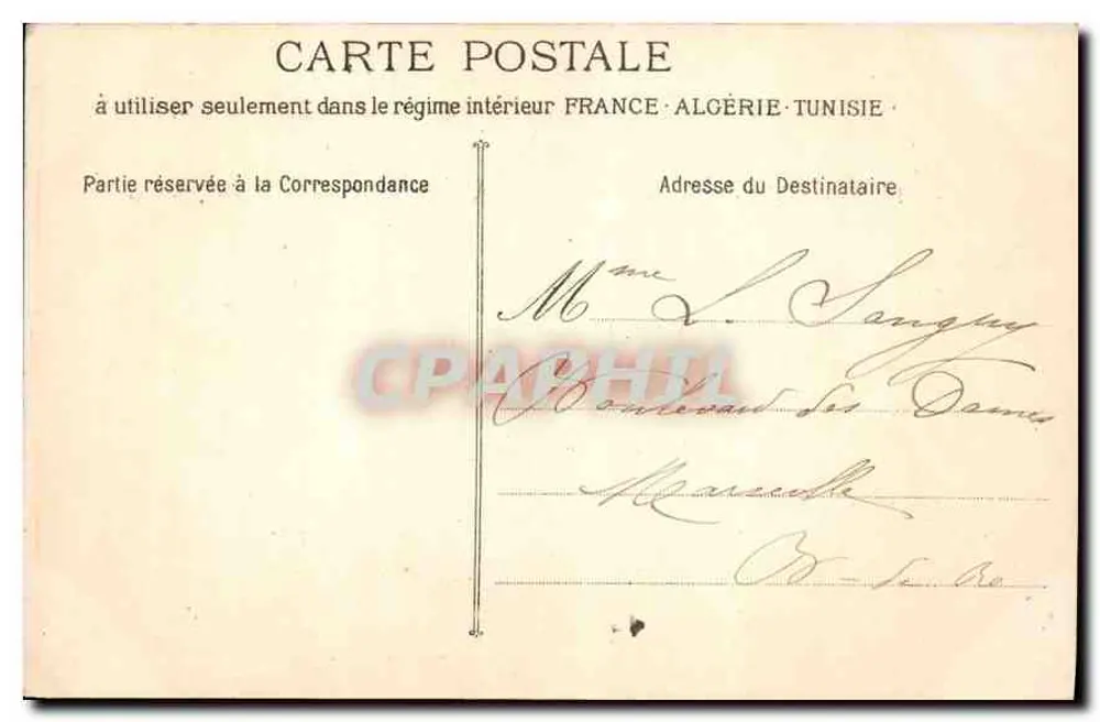 La Sainte Baume - A Entrada da Gruta — Fototipo E. Lacoû - Varseitelle, n°483 - Verso