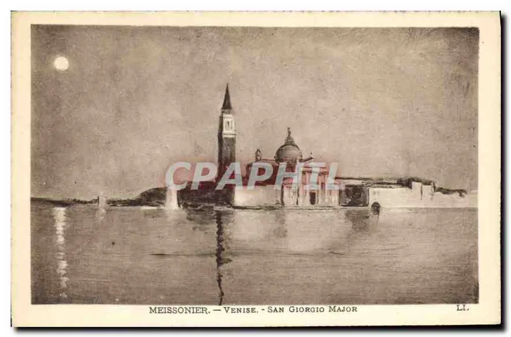 San Giorgio Maggiore — Venetië — Meissonier — n° LI - Voorkant