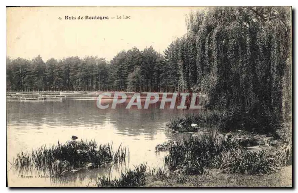 Bois de Boulogne — O Lago — Marque & Abrami - Frente