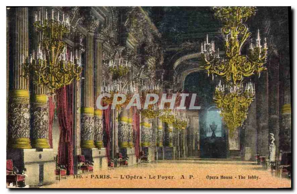Paris - O Ópera - O Foyer — A.P. (n° 160) - Frente