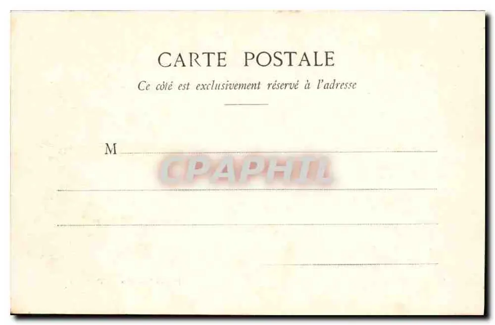 Parque de Versailles - A Orangerie — Fototipia A. Bergeret e Cie, Nancy - Mme Moreau, editora, Versailles - Verso