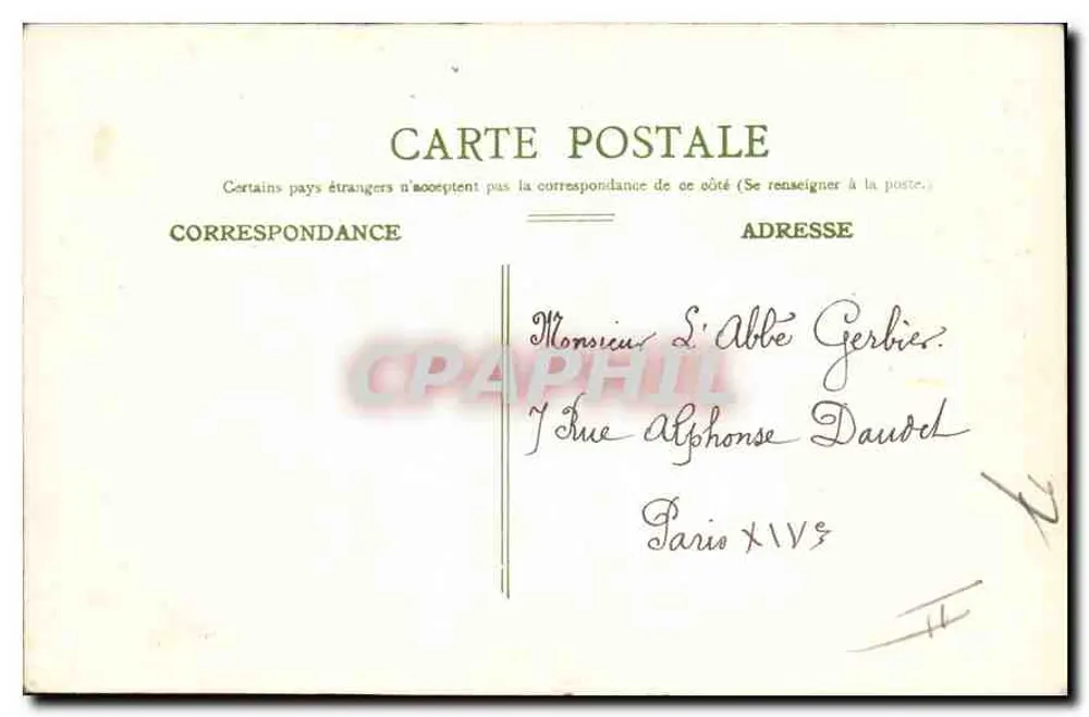Igreja de Saint-Étienne-du-Mont — Paris — Fot. C. Jeanette, 67, rua Rochechouart - Verso