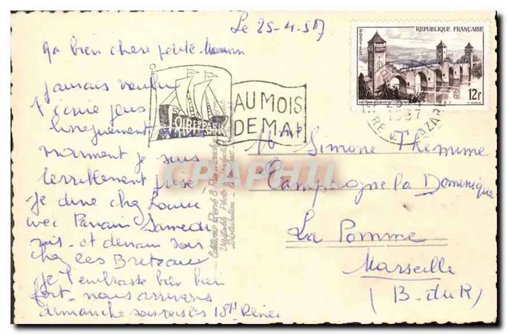 Paris : O Sagrado Coração — vista panorâmica — editor Ronsé, n°72 - Verso
