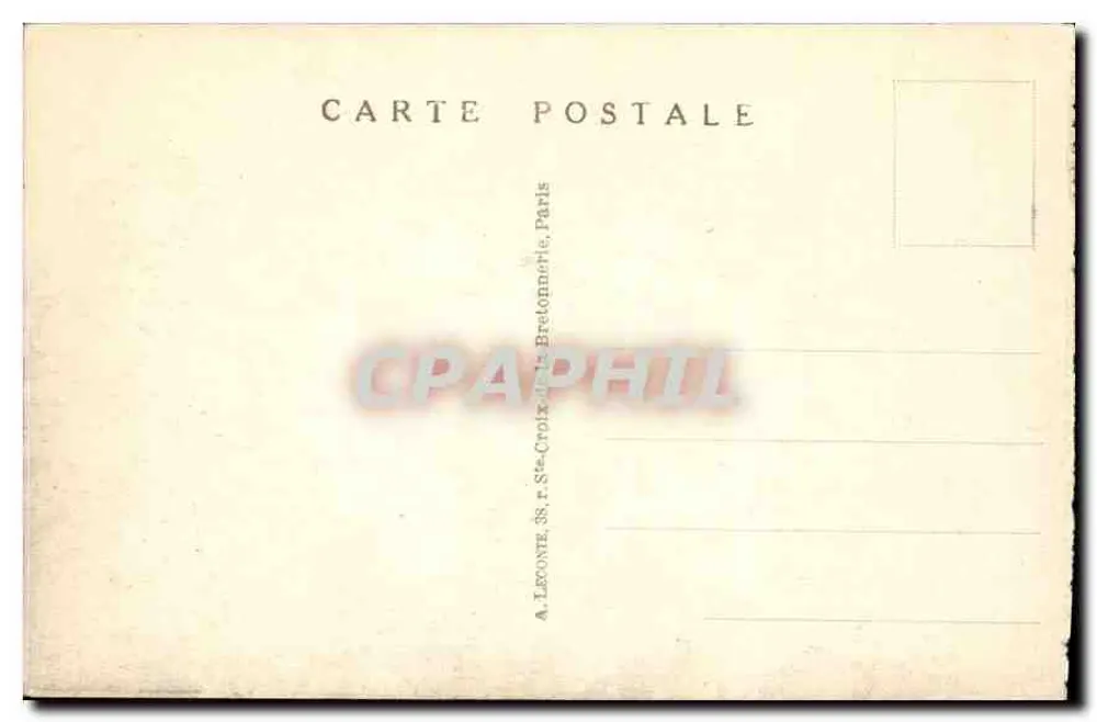 Paris — A Madeleine — A. L. - Verso