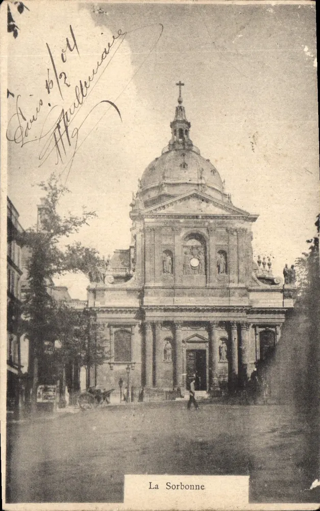 A Sorbonne — Paris — editor H. Mullinaire, n° 164 - Frente