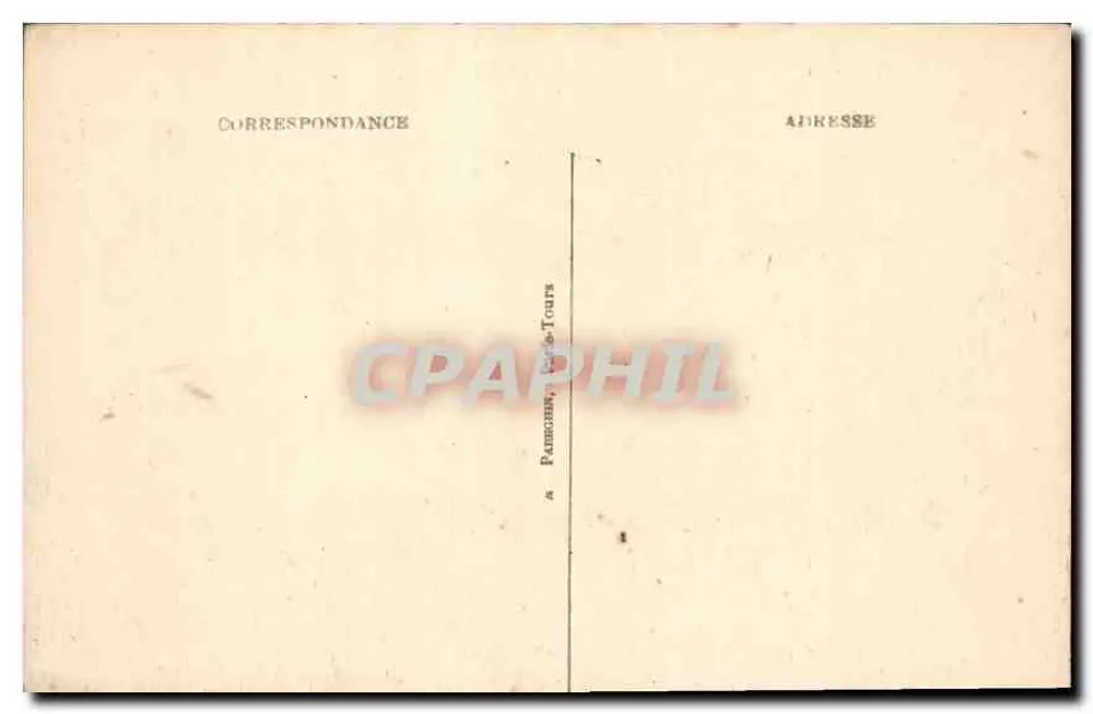 Paris — Das Palais und der Garten des Luxembourg — A. P. — n° 235 - Rückseite