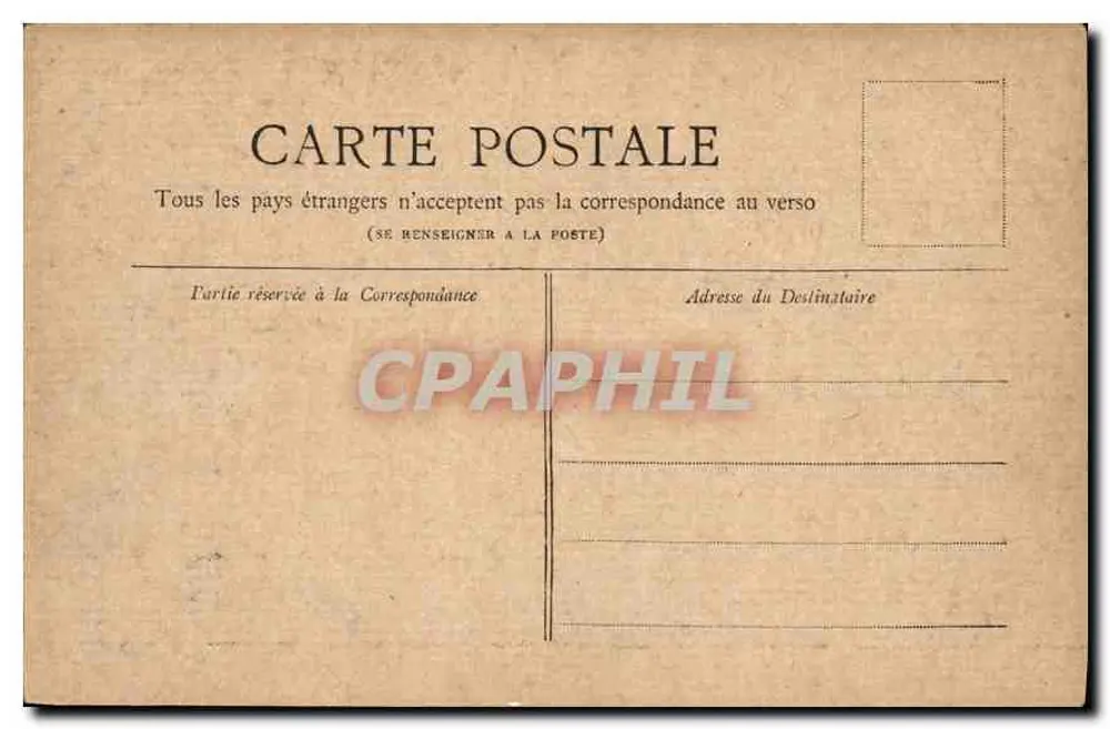 Paris — O Square e o Museu de Cluny — Coleção Petit Journal - Verso