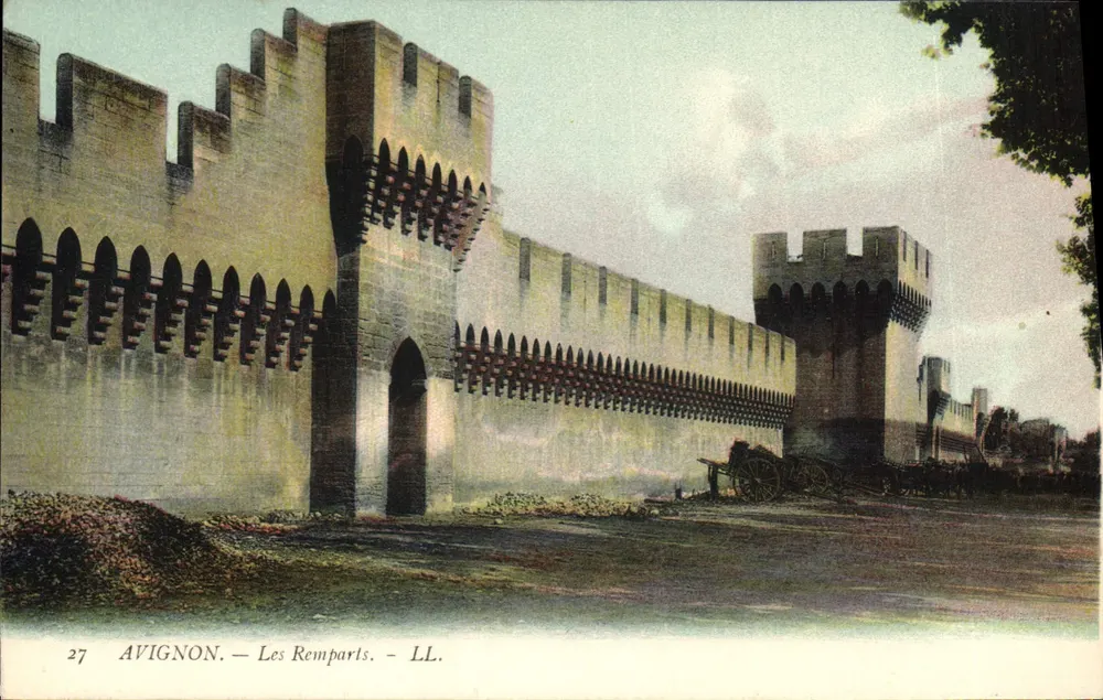 Avignon — Os Muros — LL. n°27 - Frente