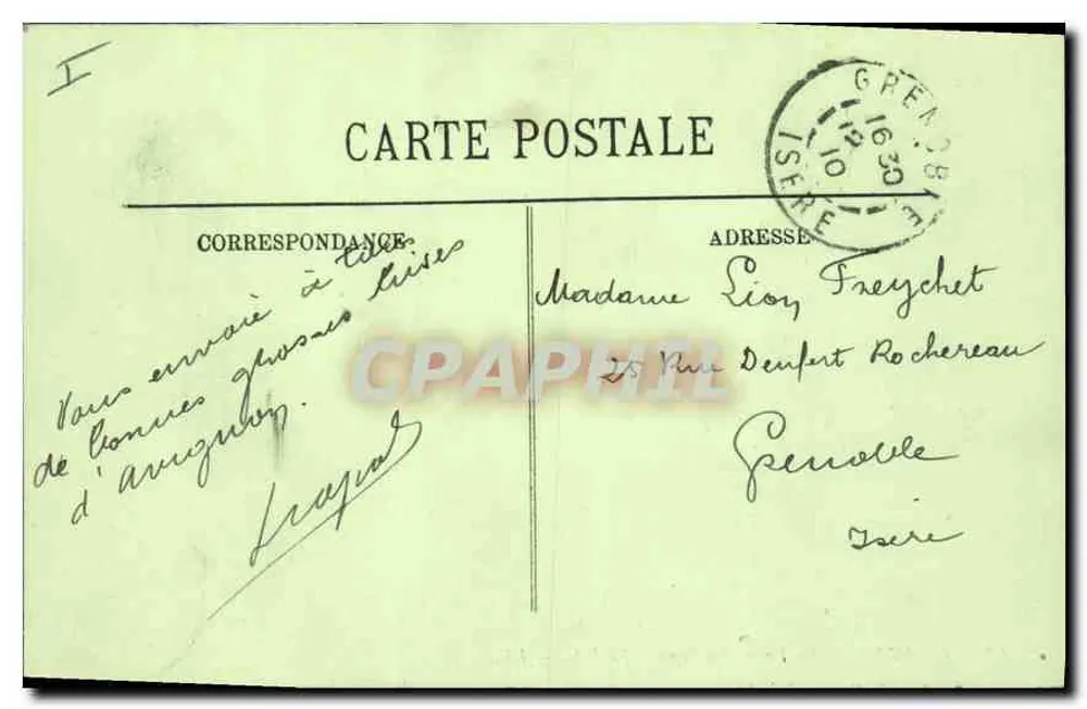 Avignon — O Palácio dos Papas (Lado Leste) — LL. - Verso