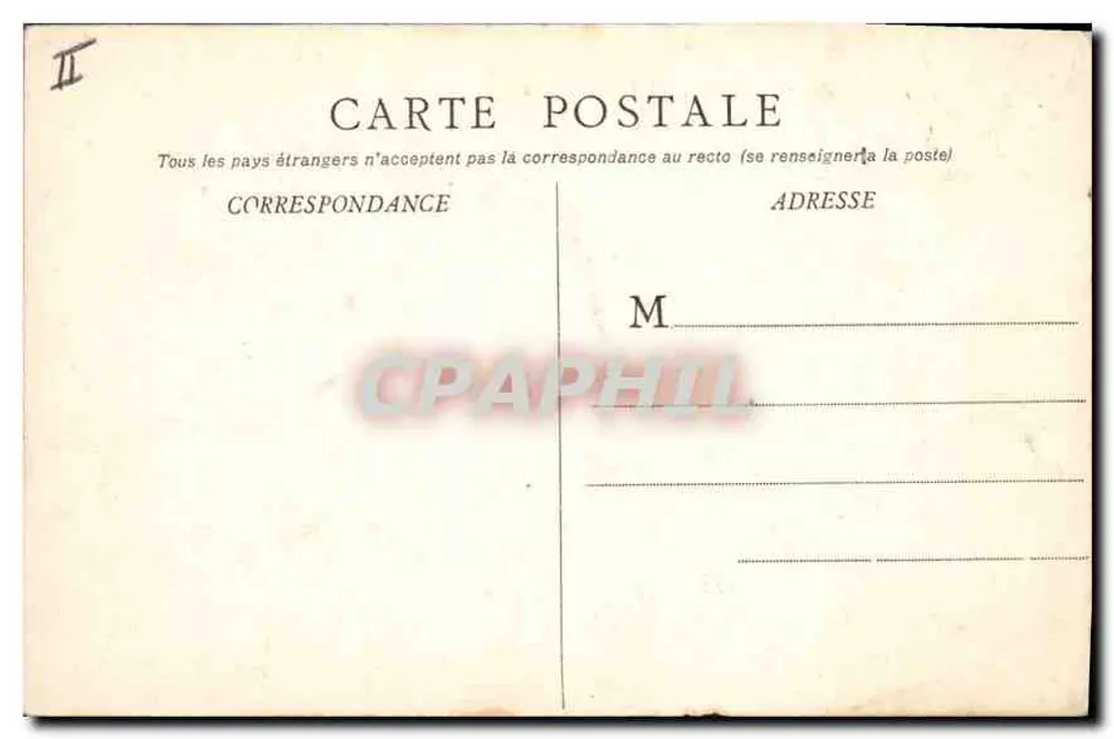 Awinion — Muzeum Calvet, Wjazd — B. F. Chalon-Saône, nr 5228 - Rewers