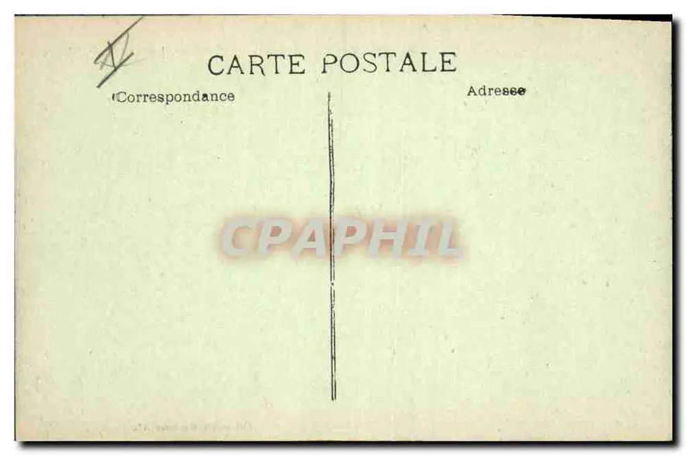 Aix-en-Provence — Kirche der Madeleine, Fontäne der Prediger — Sammlung Martinet Aix - Rückseite