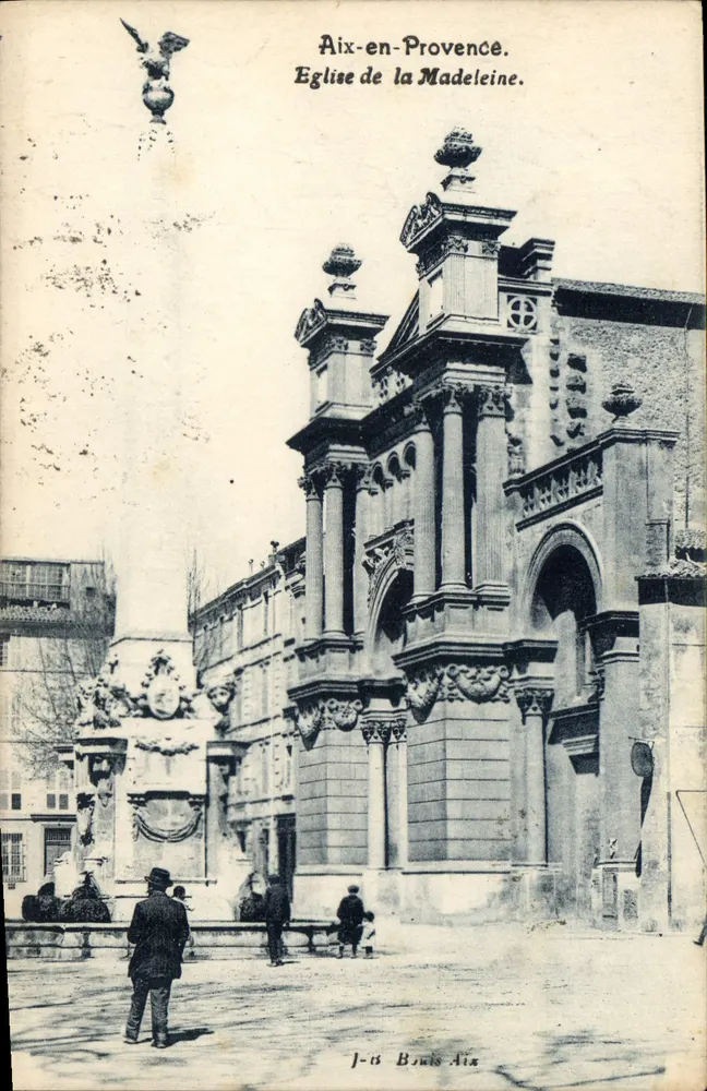 Aix-en-Provence. Kirche der Madeleine — J-15, Verlag Brous-Aix - Vorderseite