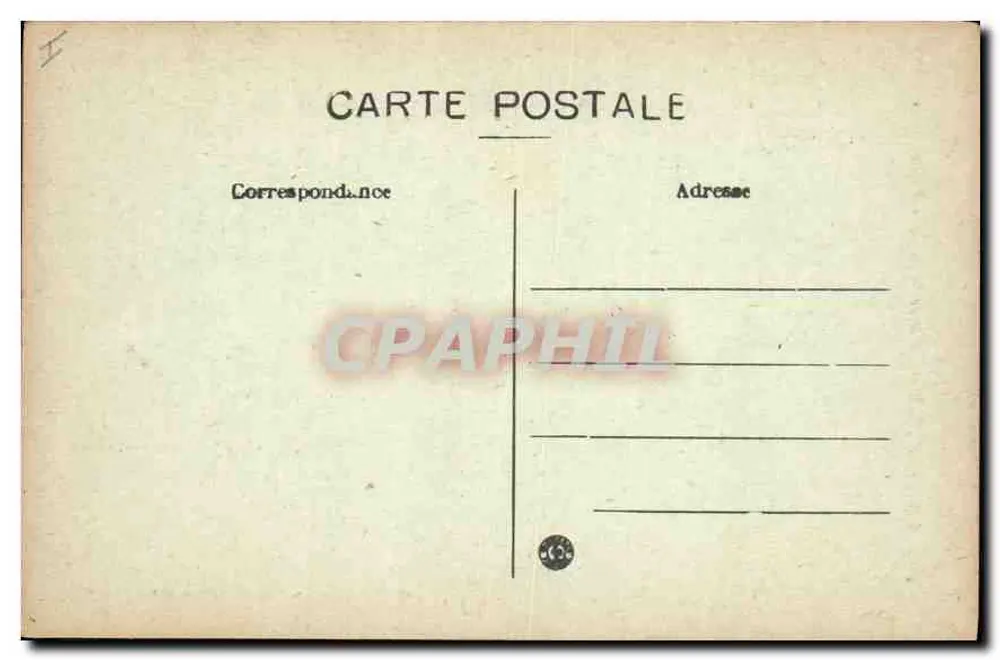 AIX-en-PROVENCE — Adler der Quelle der Prediger — Sammlung C. Martinet - Rückseite