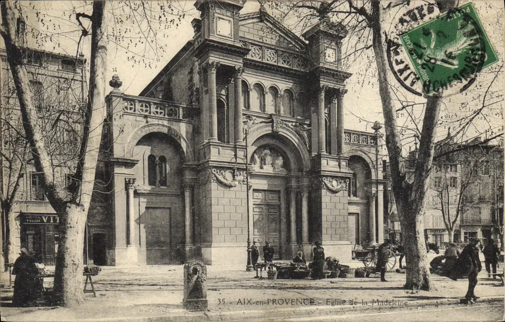 Aix-en-Provence — Kirche der Madeleine — Verlag V.I.T. n°35 - Vorderseite
