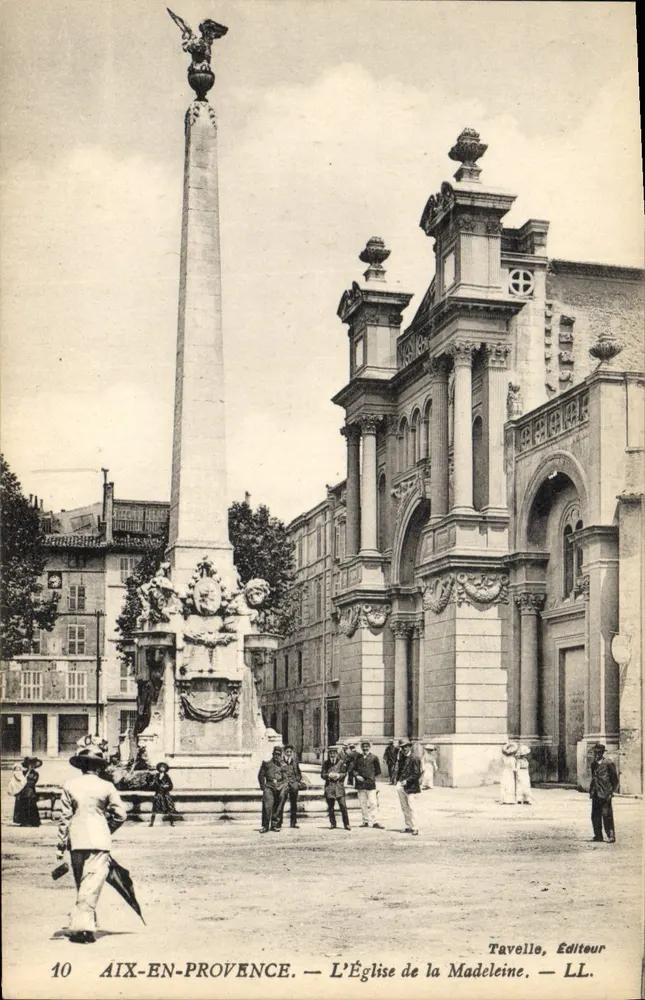 Aix-en-Provence — Die Kirche der Madeleine — Tavella, Verleger — Nr. 10 - Vorderseite