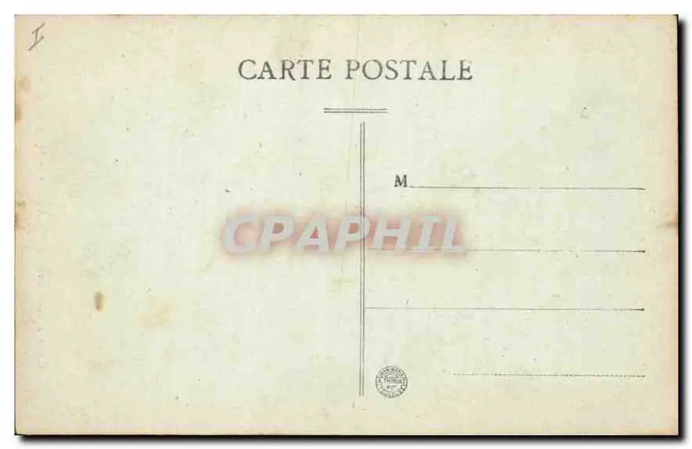 Aix-en-Provence — Der Adler der Fontaine du Palais — Coll. Rolland n°442 - Rückseite