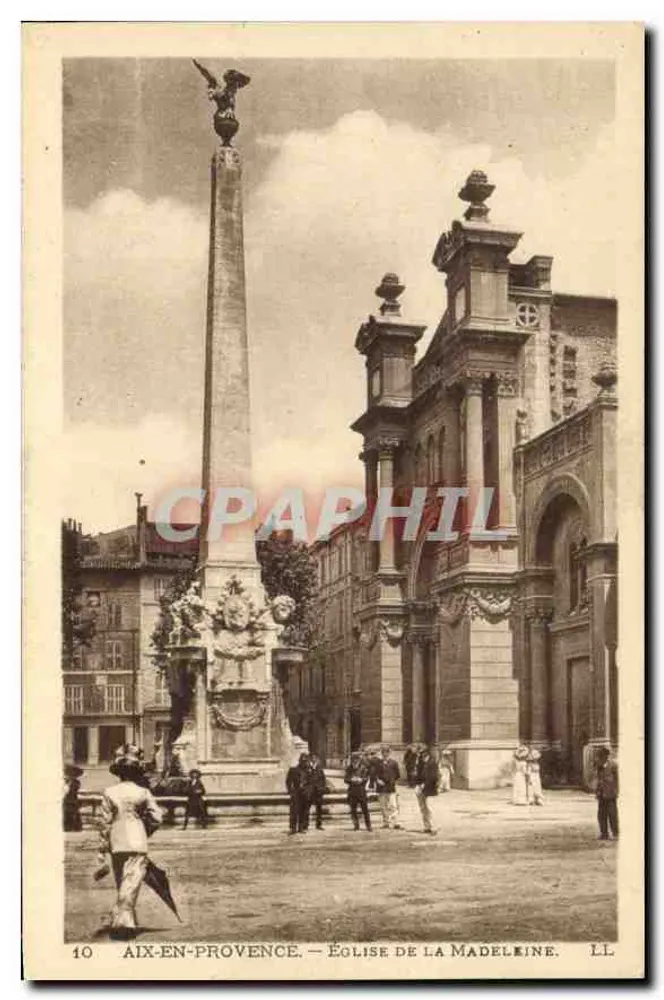 Aix-en-Provence — Kirche der Madeleine — LL - Vorderseite