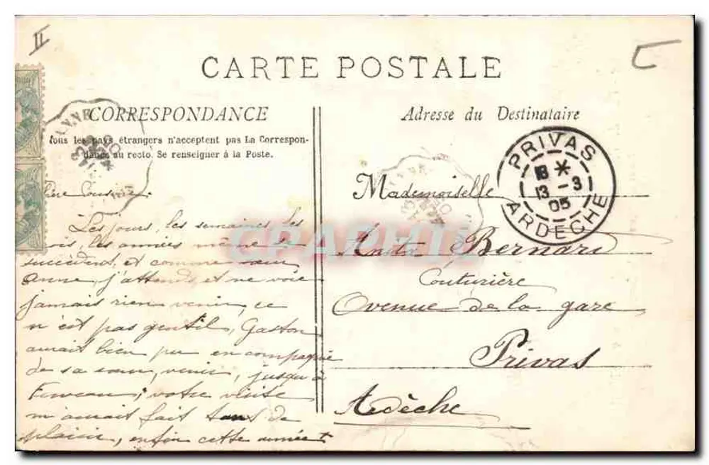 Aix - Place des Précheurs — Karneval XVII — Start der Cavalcade — Verlag nicht sichtbar - Rückseite