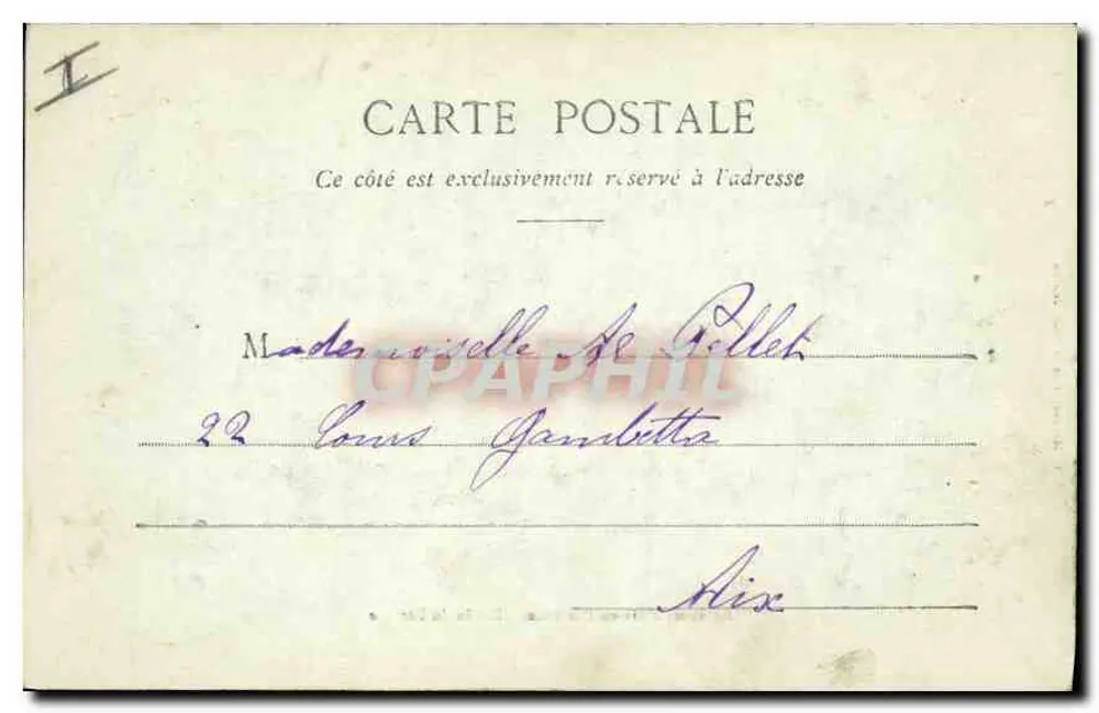 Umgebung von Aix-en-Provence — Becken des Staudamms — C. Martinet, Verlag - Foto von Jouven - Rückseite