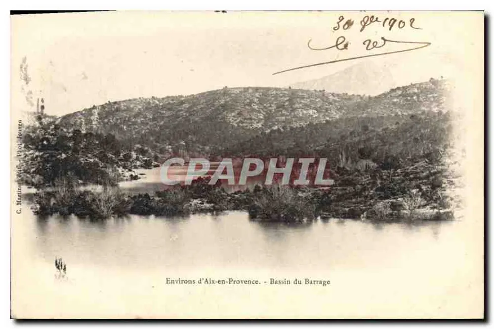 Umgebung von Aix-en-Provence - Bassin des Staudamms — C. Maranin, Fot. Bourgo - Vorderseite