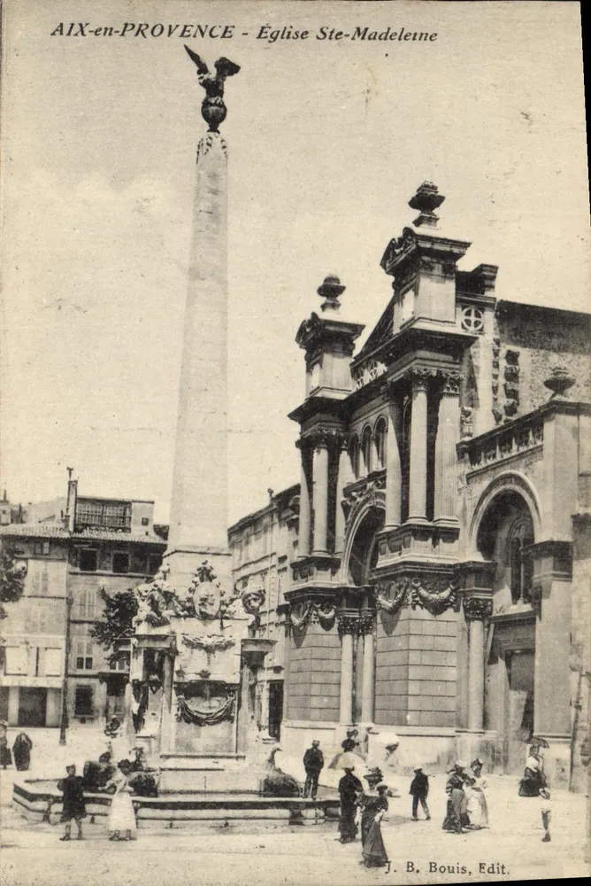 Aix-en-Provence - Igreja de Santa Madeleine — J. B. Bouis, Edit. - Frente