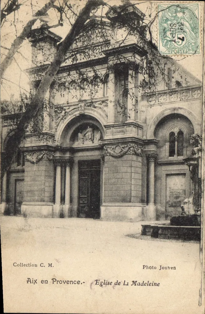 Aix-en-Provence — Kirche der Madeleine — Foto Jouven - Vorderseite