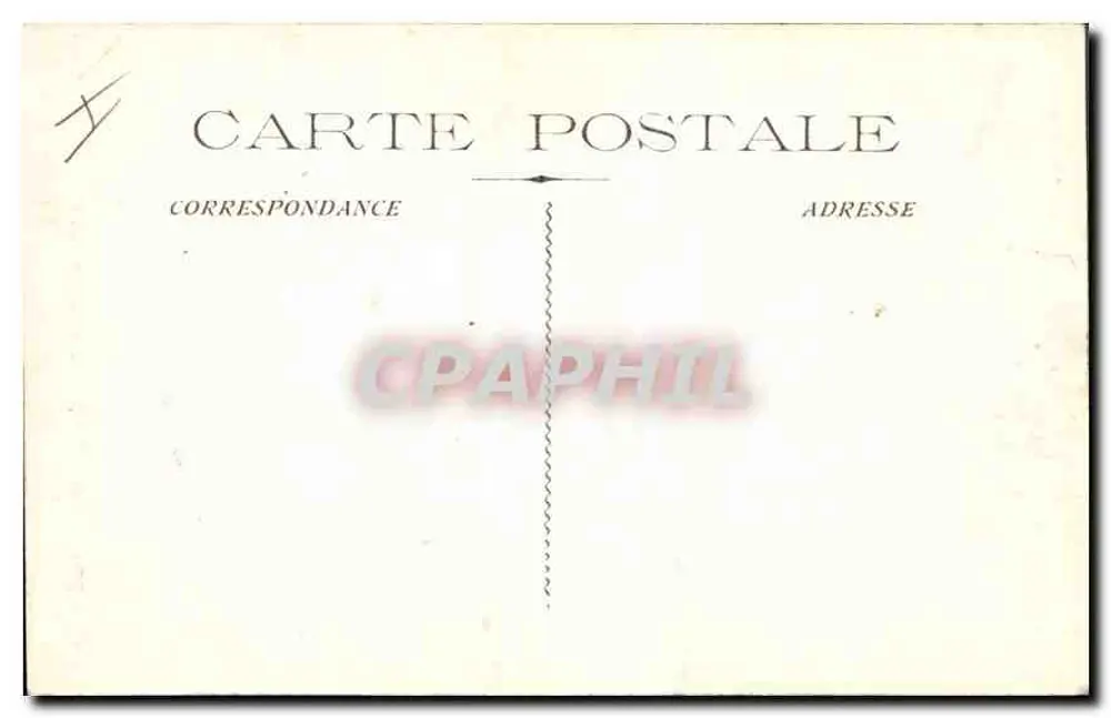 Aix-en-Provence - Igreja de Santa Madeleine — vista com coluna monumental e estátua de águia — B. Bonis, editor - Verso