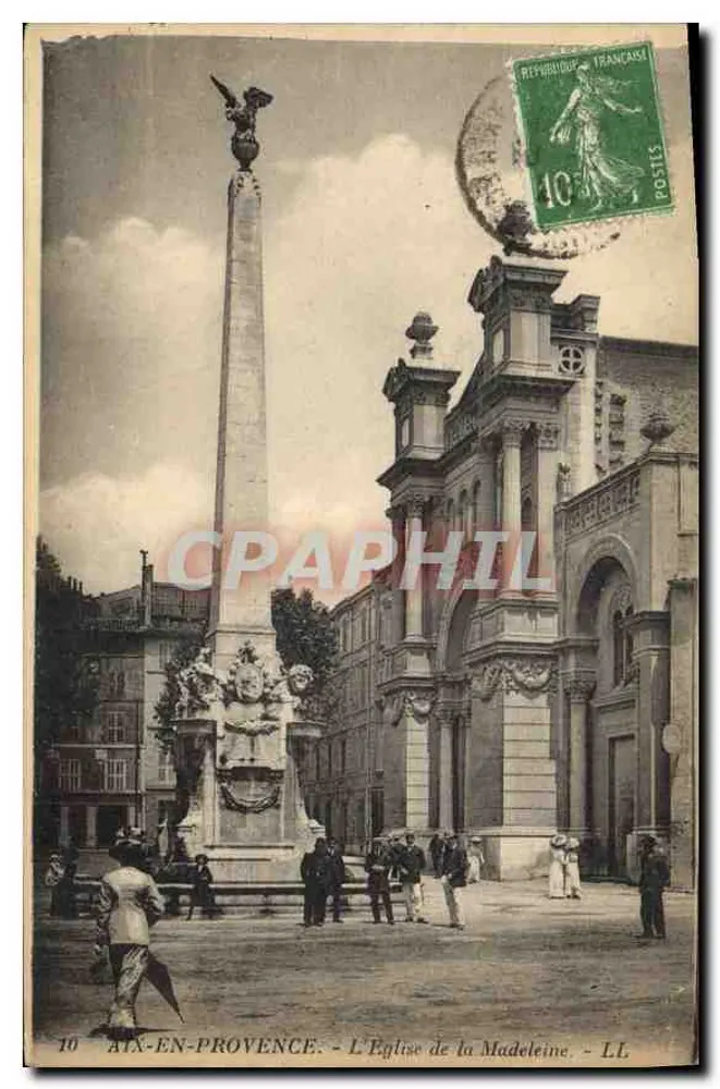AIX-EN-PROVENCE — Die Kirche der Madeleine — LL - Vorderseite