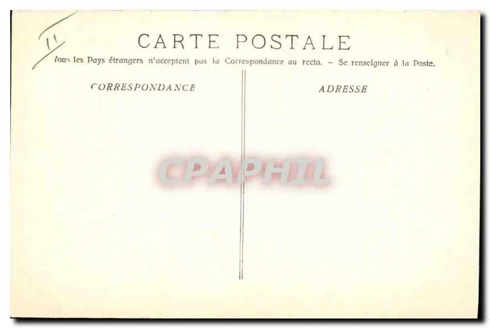 Aix-en-Provence - Erzbischöfliches Schloss - Salon des Gobelins — Sammlung C.M. - Rückseite