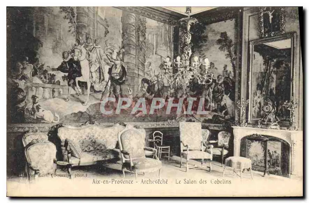 Aix-en-Provence - Bischofssitz - Der Saal der Cabelins — (Bourelle phot.) - Vorderseite