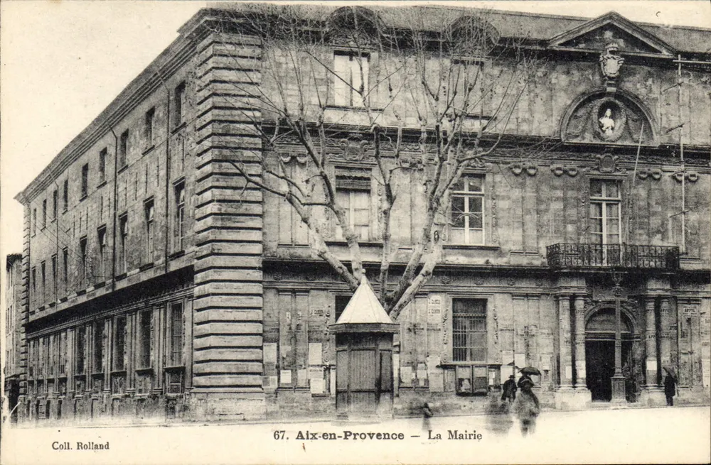 Aix-en-Provence — A Prefeitura — Coleção Rolland n°67 - Frente