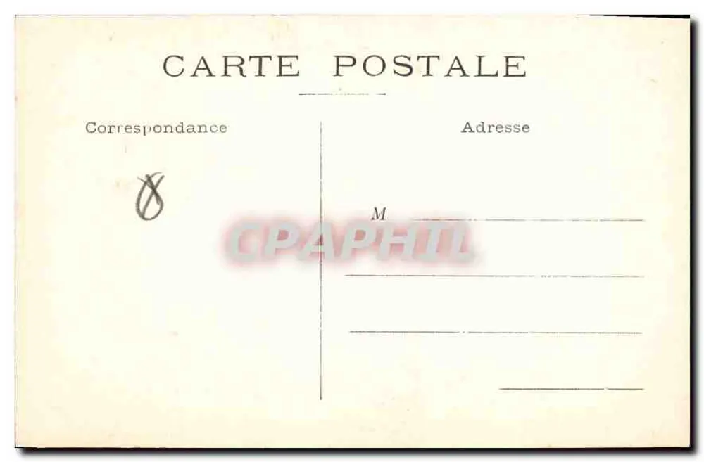 Capela do Hôtel-Dieu em Daix — cena da Paixão — editor C. P. H. G. D. A. X. - Verso