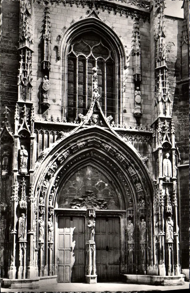 Aix-en-Provence — Portal der Kathedrale — n° 9027 - Vorderseite