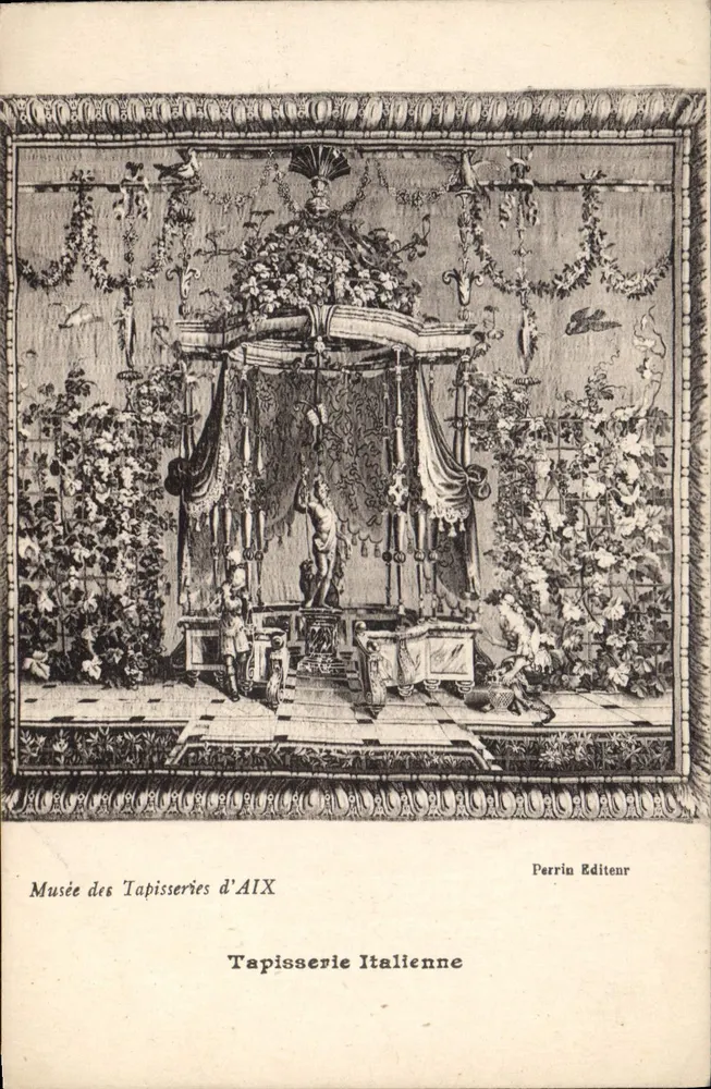 Museum der Teppiche von AIX — italienische Teppiche — Perrin Verlag - Vorderseite